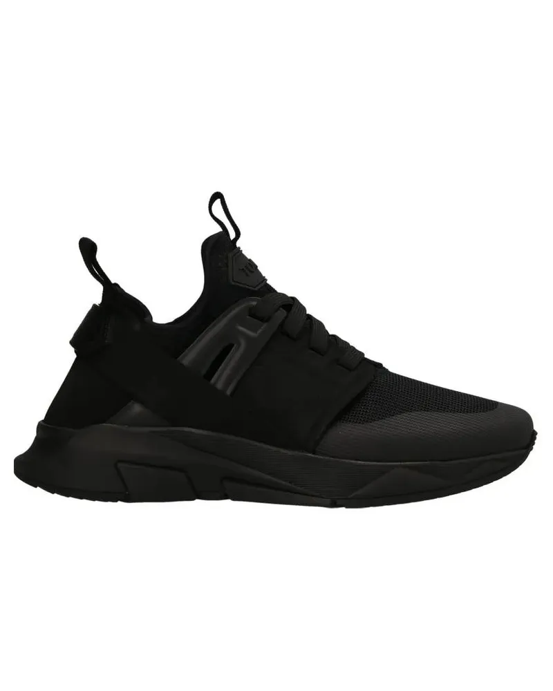 Tom Ford Low-Top Sneaker Logo Techno Sneakers schwarz Schwarz