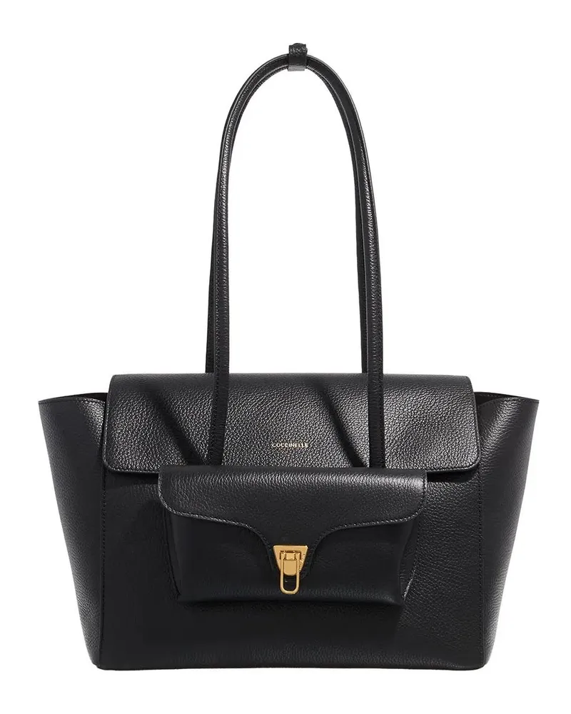 Coccinelle Crossbody Bags double Beat schwarz Schwarz