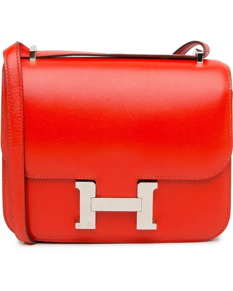Hermès Hobo Bags Mini Tadelakt Constance 18 rot Rot