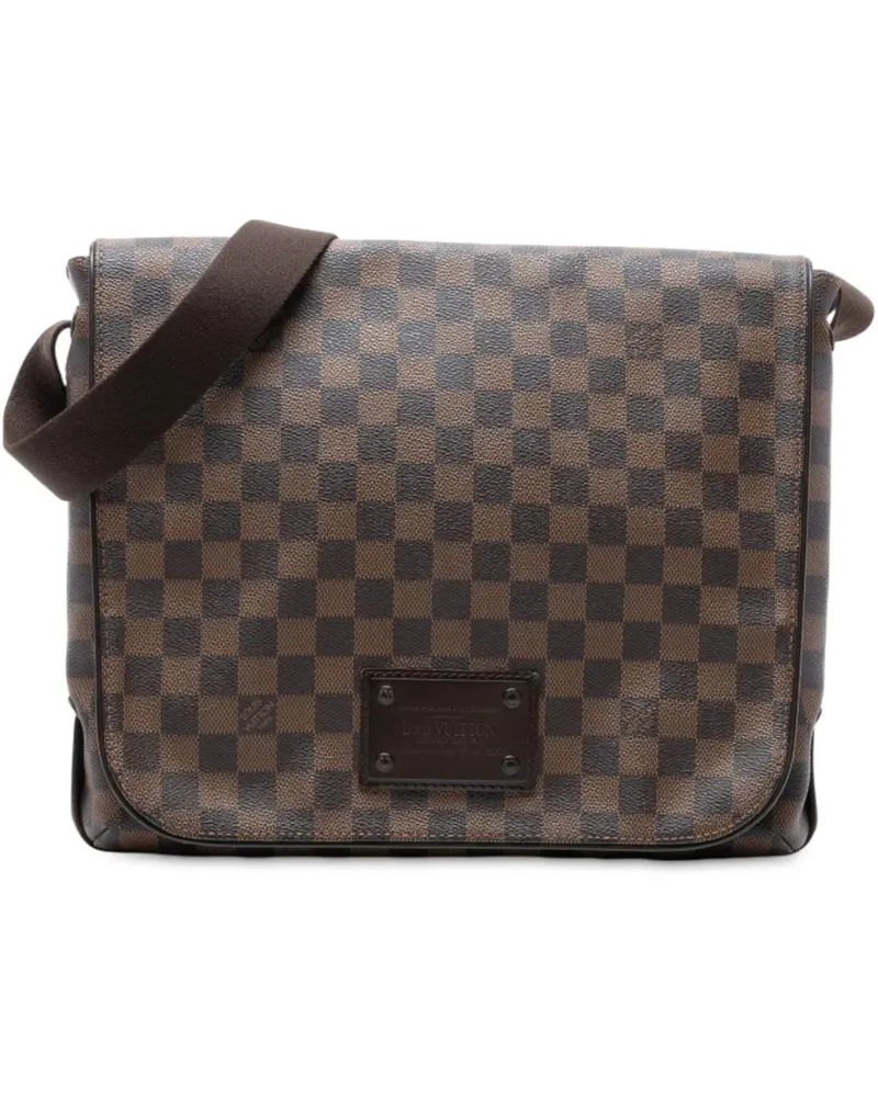 Louis Vuitton Hobo Bags Damier Ebene Brooklyn MM braun Braun
