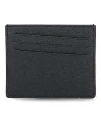 Maison Margiela Portemonnaies Four Stitches Card Holder Schwarz