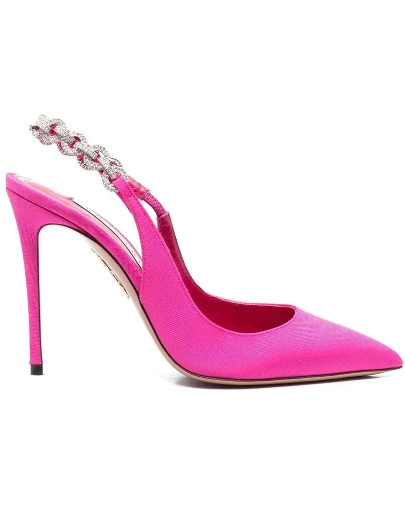 Aquazzura Hohe Schuhe With Heel Pink rosa Gold