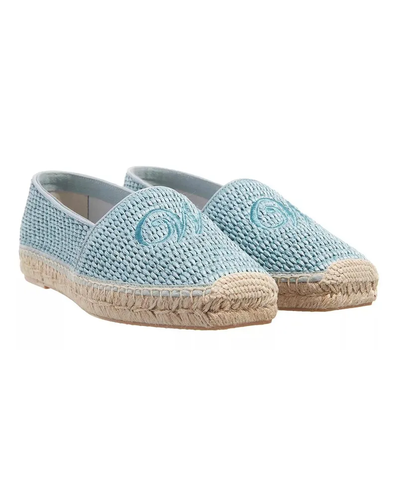 Max Mara Sandalen Sella blau Blau