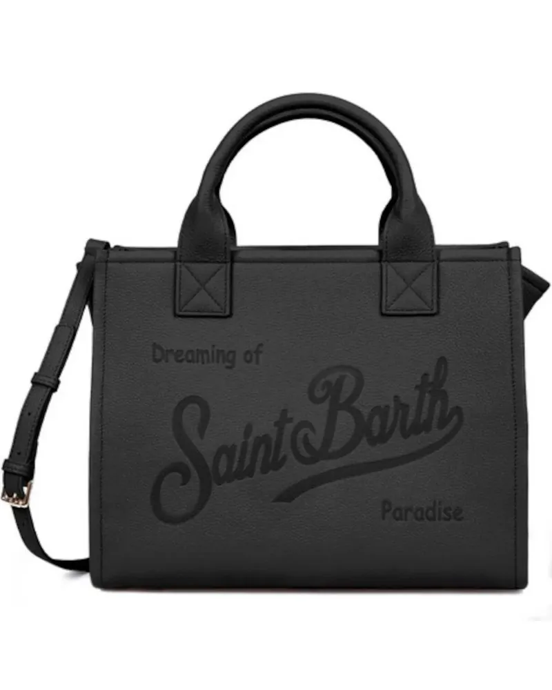 MC2 Saint Barth Shopper & Totes Structured Black Handbag With Adjustable Shoulder schwarz Schwarz