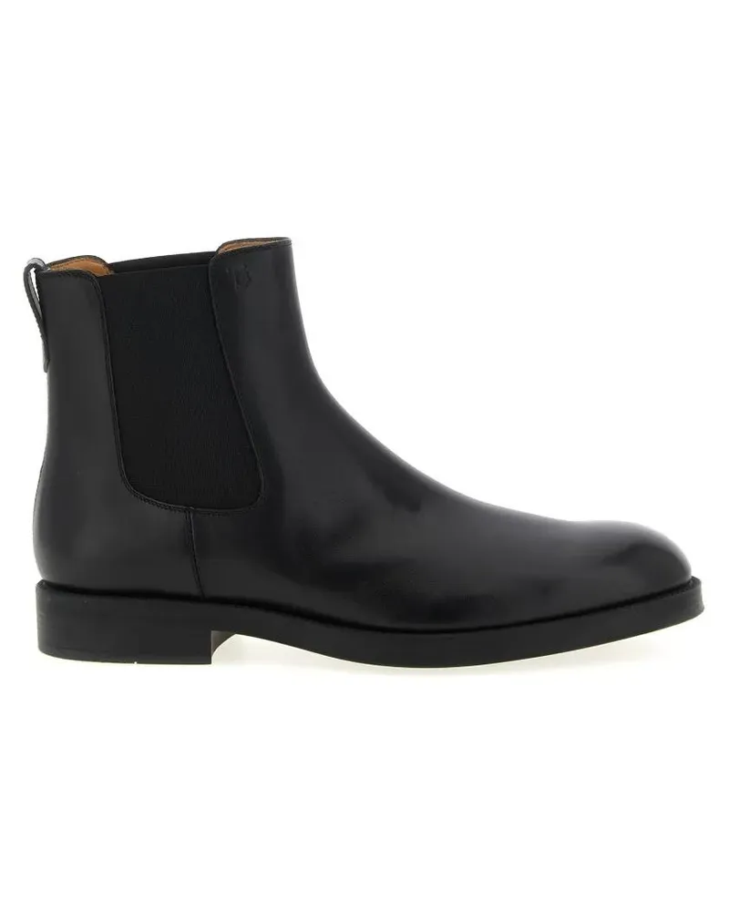 TOD'S Stiefel Chelsea Ankle Boots schwarz Schwarz