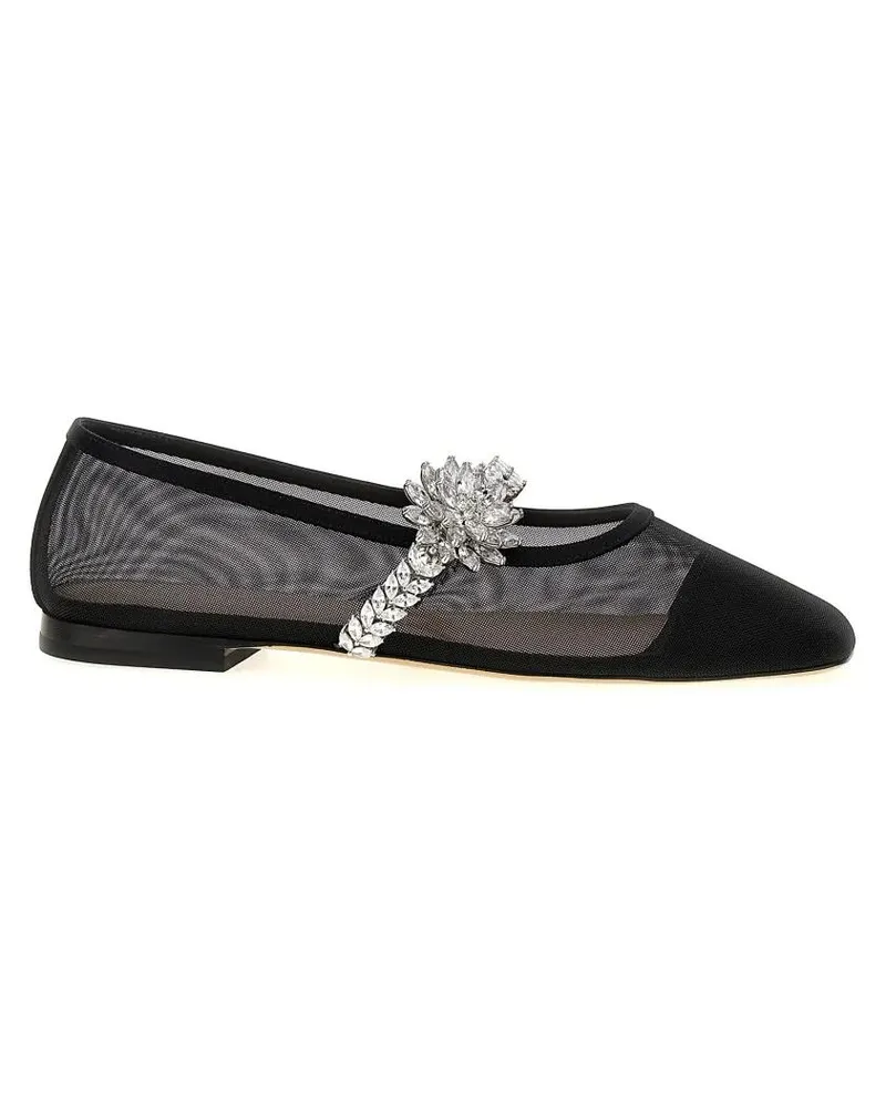 Mach & Mach Lotus' Ballet Flats schwarz Schwarz