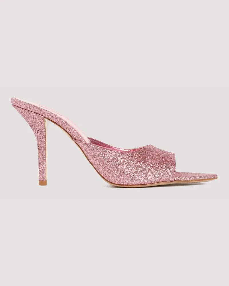 Gia Borghini Sandalen Pink Stiletto Mules pink Rosa