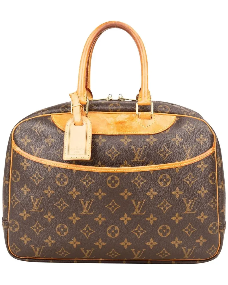 Louis Vuitton Crossbody Bags  Canvas Monogram Deauville Handbag braun Braun