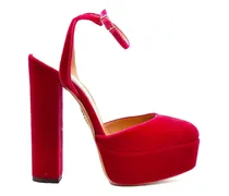 Hohe Schuhe Decollete Pink rosa