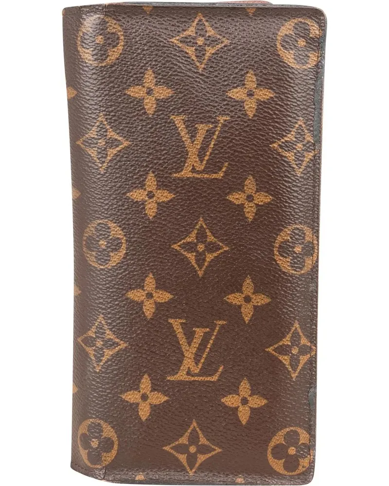 Louis Vuitton Portemonnaie  Canvas Monogram Brazza Wallet braun Braun