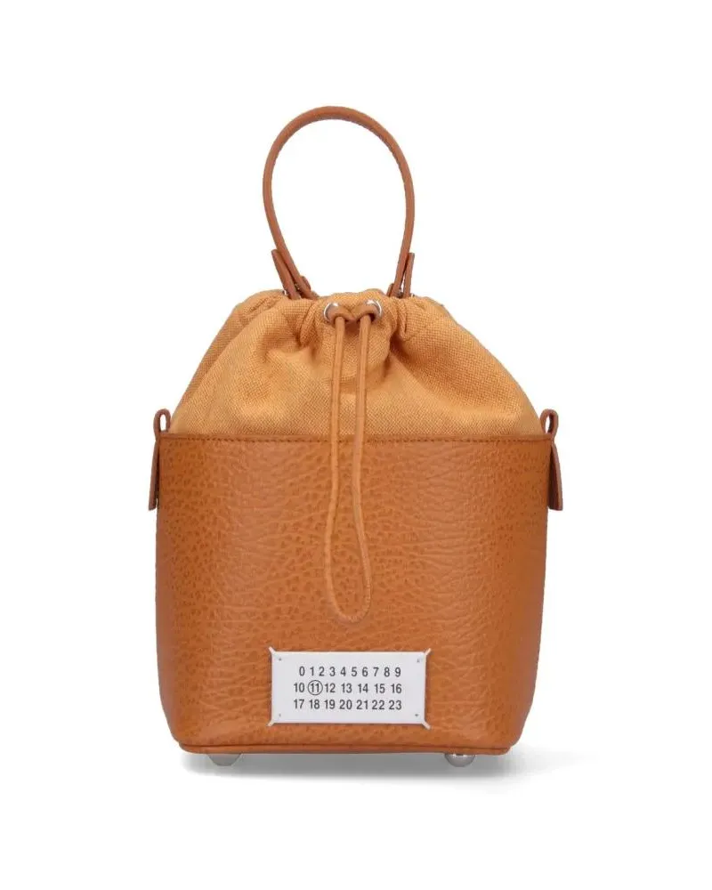 Maison Margiela Shopper & Totes Small '5Ac' Bucket Bag – Brown braun Braun