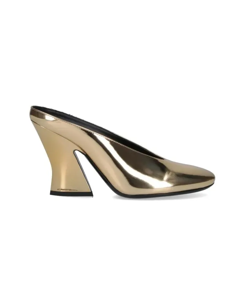 Givenchy Hohe Schuhe Pointed Toe Golden Mule goldfarben 