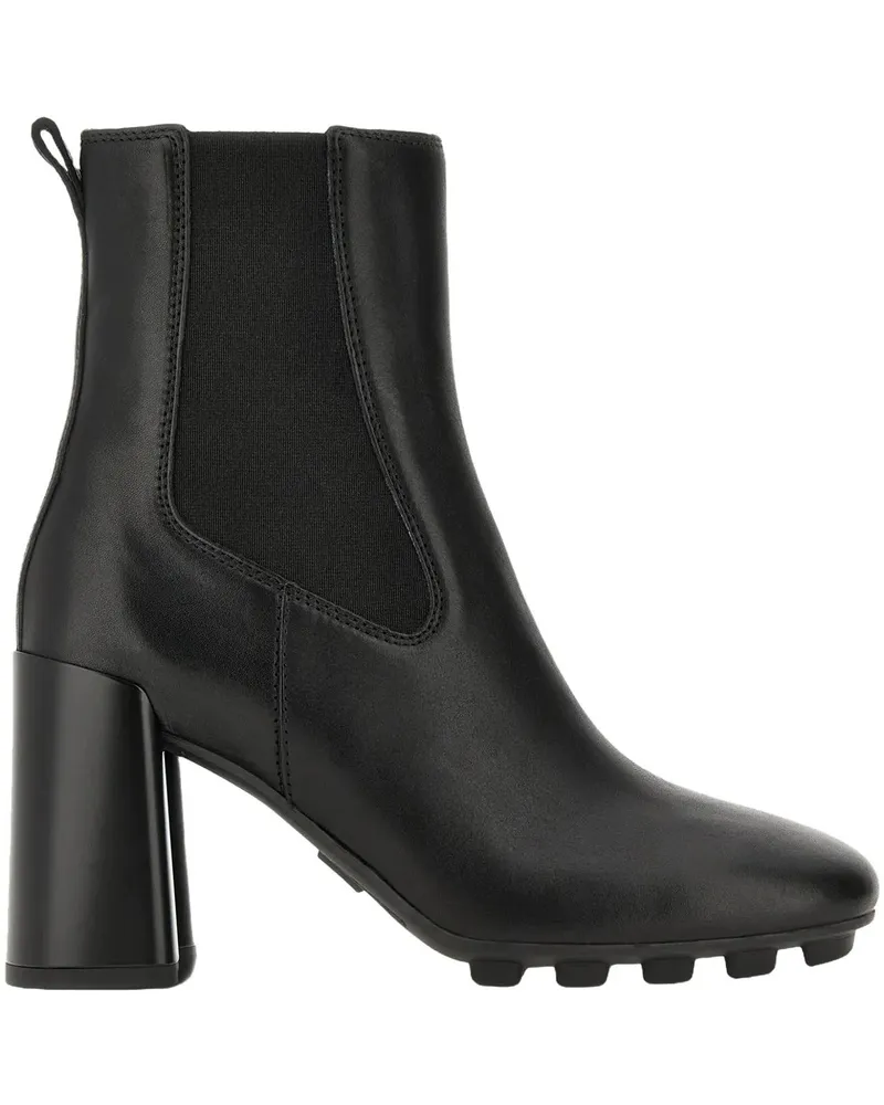Hogan Stiefel Boots Black schwarz Schwarz