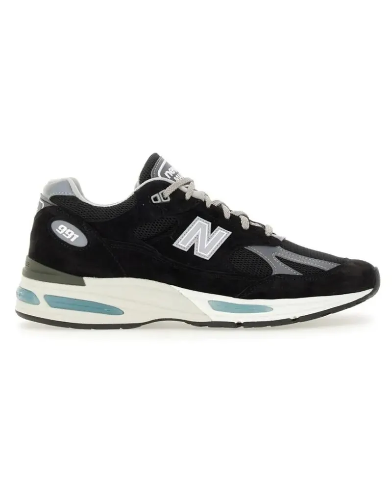 New Balance Low-Top Sneaker 991V2 Sneaker schwarz Schwarz