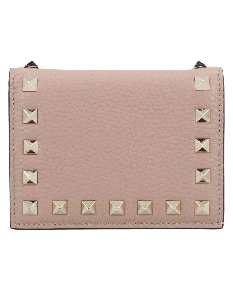 Valentino Garavani Portemonnaie Rockstud Wallet pink Rosa