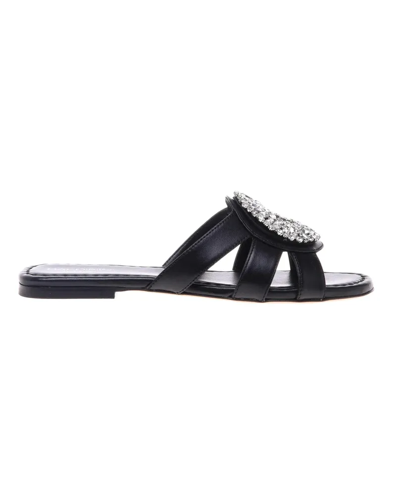 Baldinini Slipper & Pantoletten SABOT  schwarz Schwarz