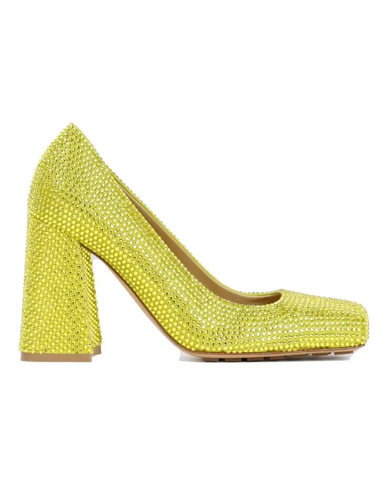 Bottega Veneta Hohe Schuhe Kiwi Green Tower Pumps grün Grün