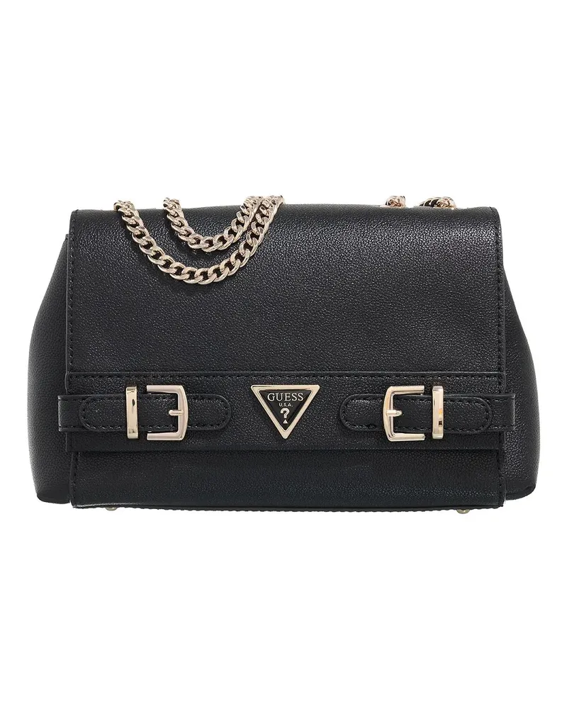 Guess Crossbody Bags Eco Ali Convertible Xbody Flap schwarz Schwarz