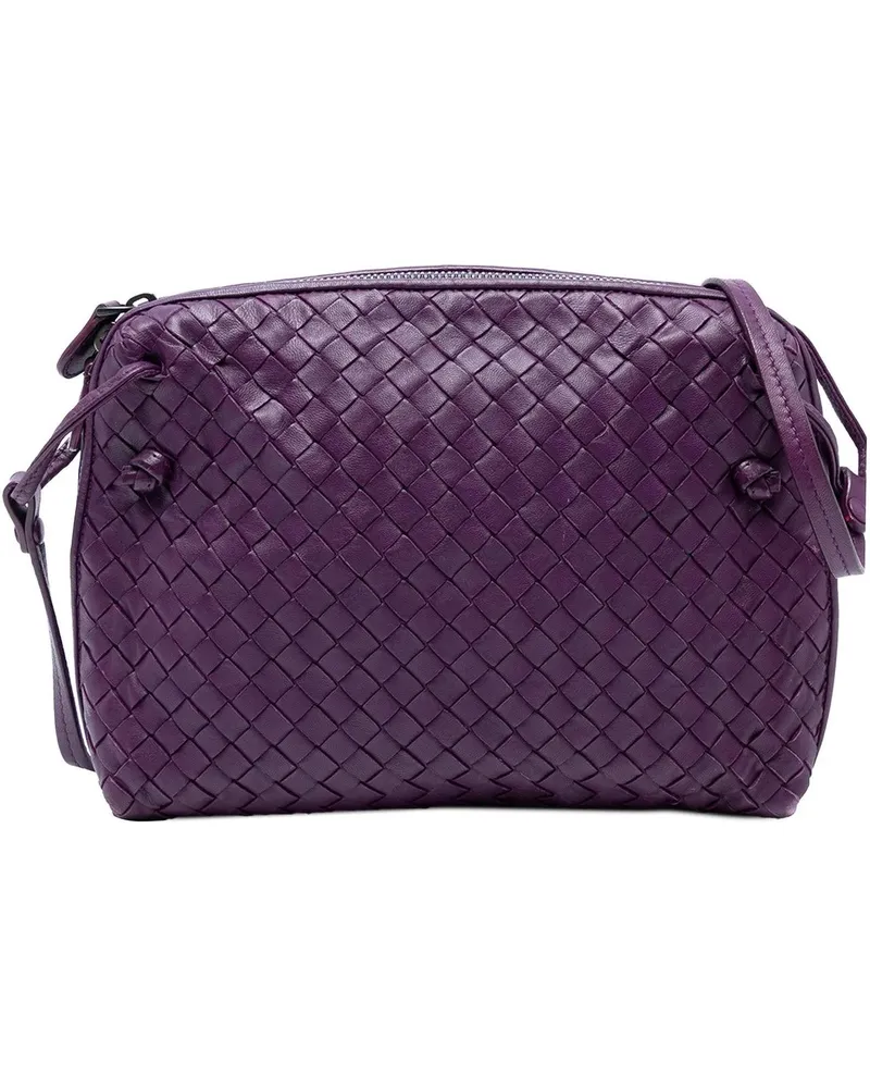 Bottega Veneta Hobo Bags Nappa Intrecciato Nodini Crossbody orange Orange