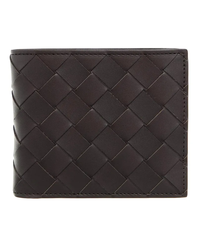 Bottega Veneta Portemonnaies Intrecciato Bi-Fold Wallet braun Braun