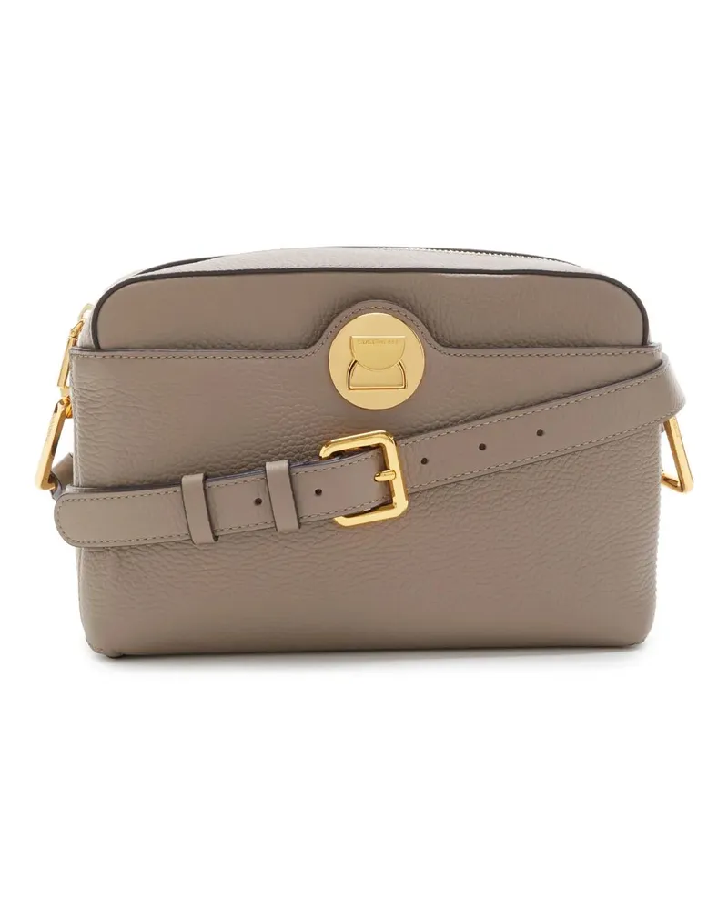 Coccinelle Crossbody Bags  Liya Taupe Leather Crossbody Bag E1MD01 Beige