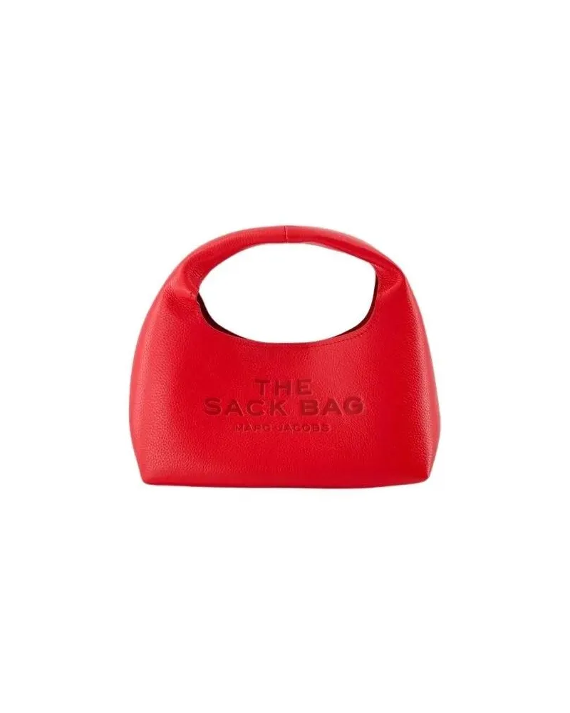 Marc Jacobs Crossbody Bags The Mini Sack Purse - Leather - Red rot Rot