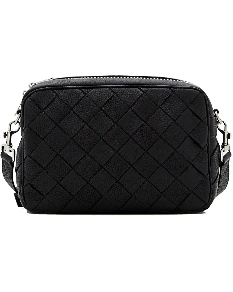 Bottega Veneta Crossbody Bags  Intrecciato Camera Bag schwarz Schwarz