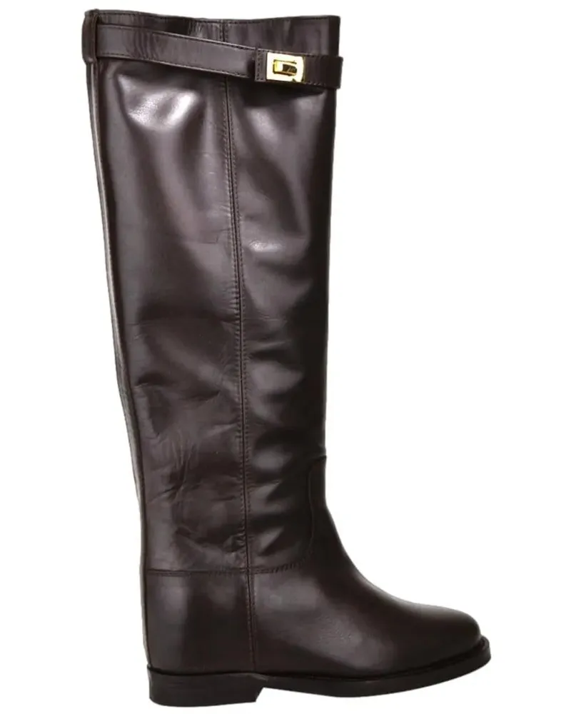 Via Roma 15 Stiefel Boots Dark Brown braun Braun