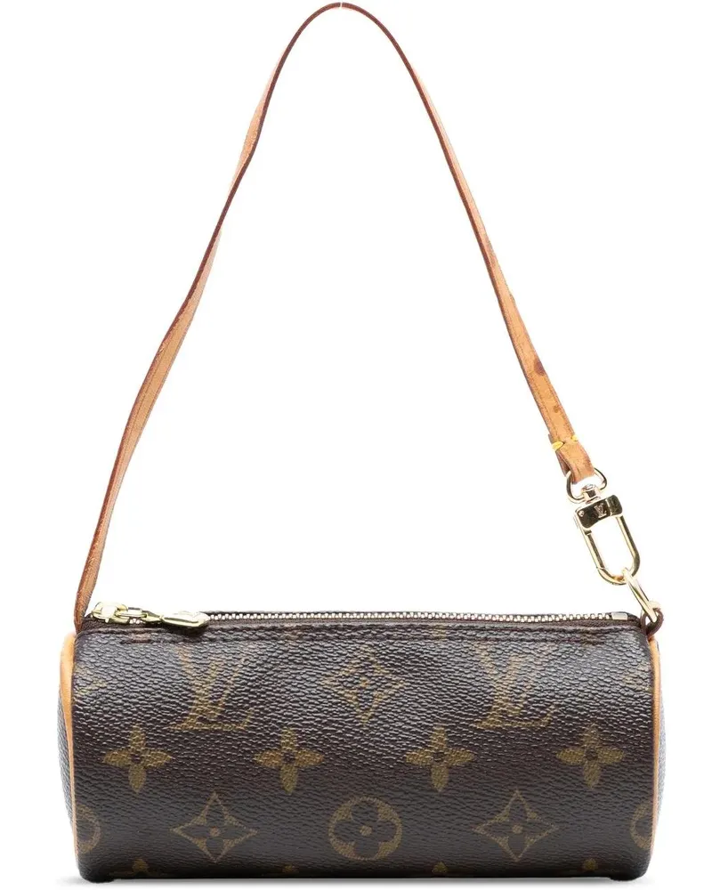 Louis Vuitton Crossbody Bags Monogram Papillon Pochette braun Braun