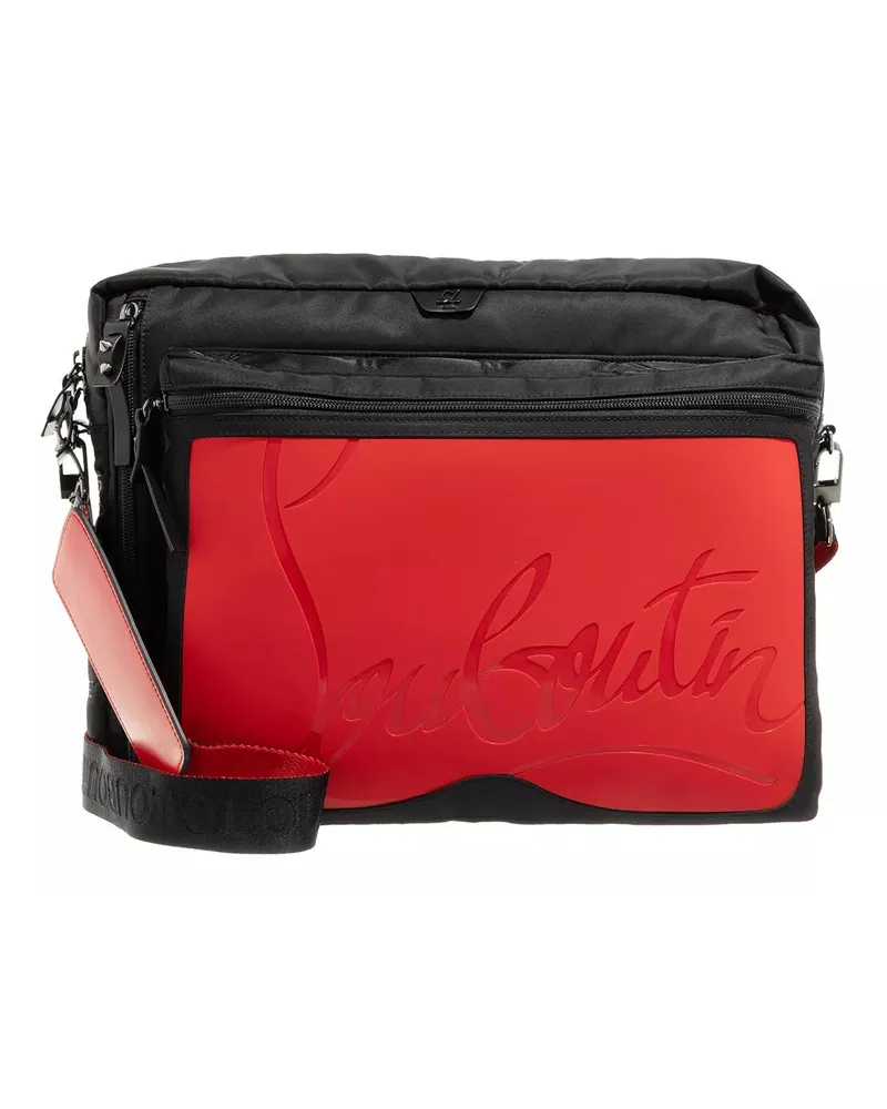 Christian Louboutin Crossbody Bags Loubideal Messenger Sneakers Strap Bag Schwarz