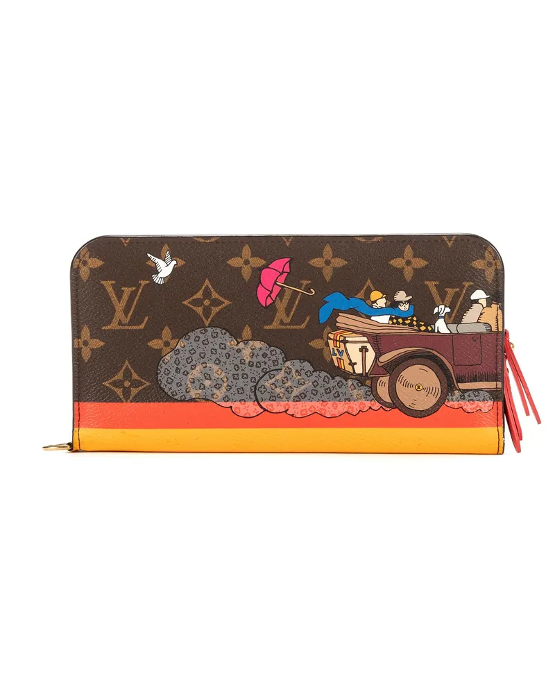 Louis Vuitton Crossbody Bags Limited Edition Illustre Evasion Insolite Wallet braun Braun