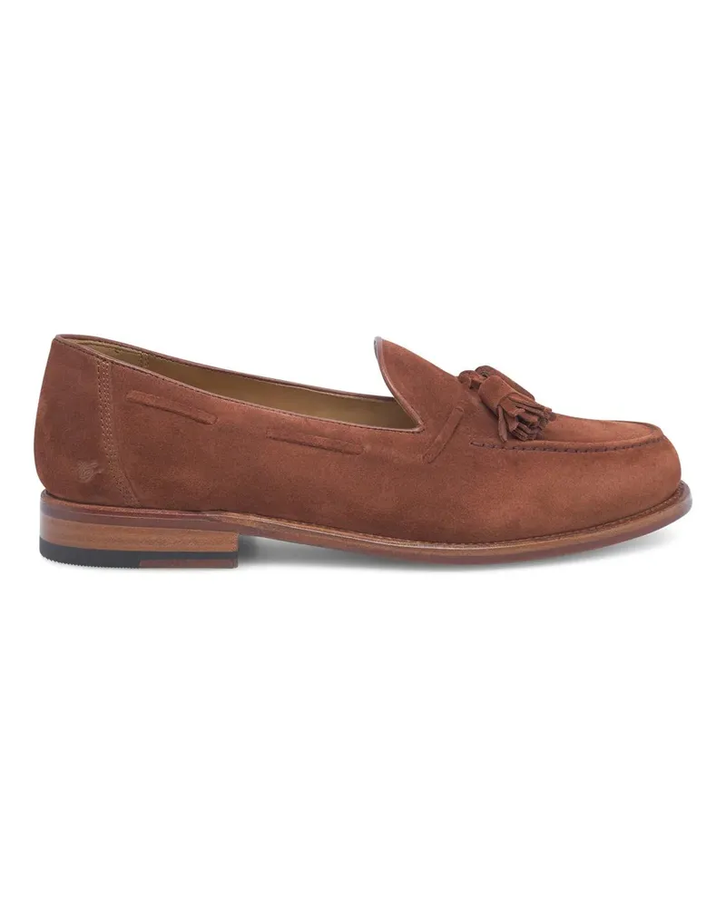 Heinrich Dinkelacker Slipper & Pantoletten Loafer Wien Plain Tassel V braun Braun
