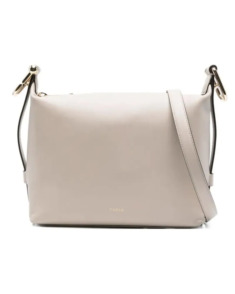 Furla Hobo Bags Yellow Shoulder Bag beige Beige