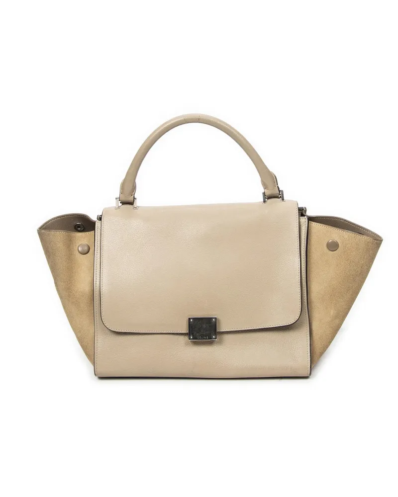 Celine Crossbody Bags Small Trapeze beige Beige