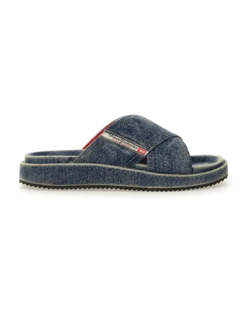 Diesel Sandalen "Cris Cros" Slide Sandals blau Blau