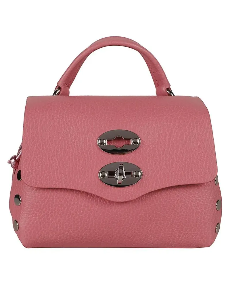 Zanellato Hobo Bags Leather Bag Postina Daily Night Baby Shoulder Bag pink Rosa