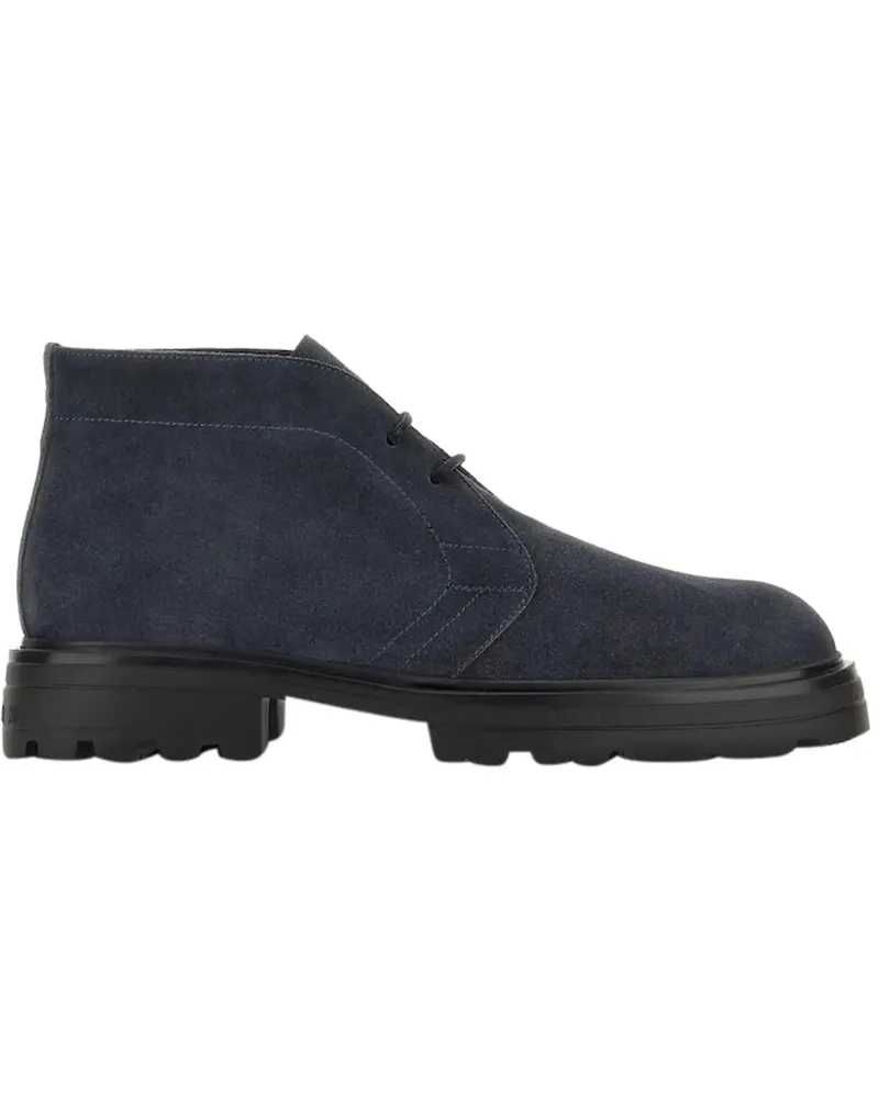 Hogan Stiefel Boots Blue blau Blau