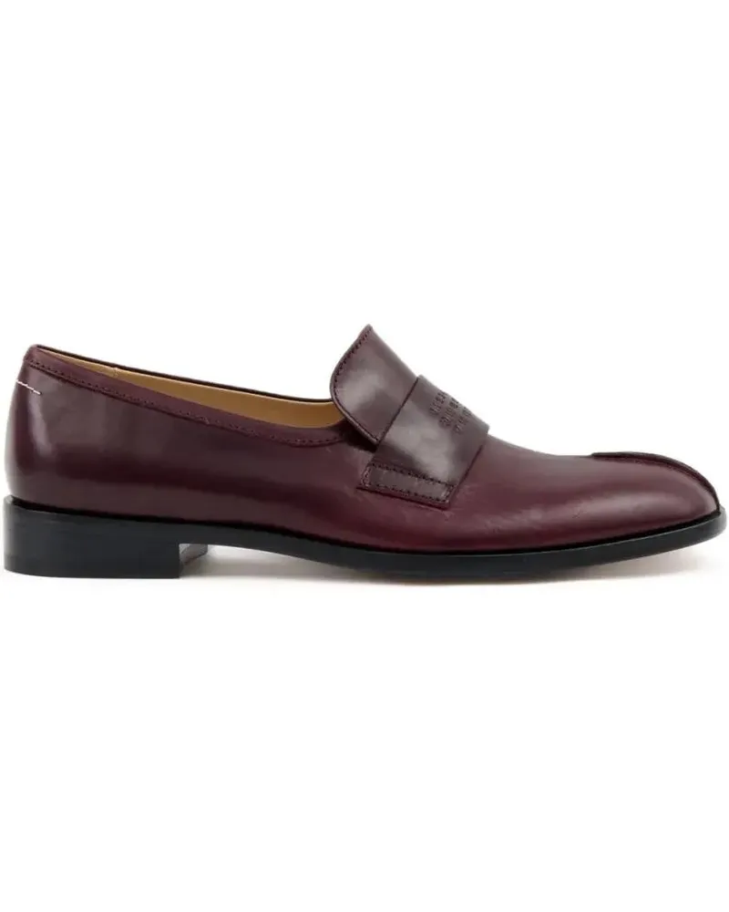 Maison Margiela Leather Loafers braun Braun