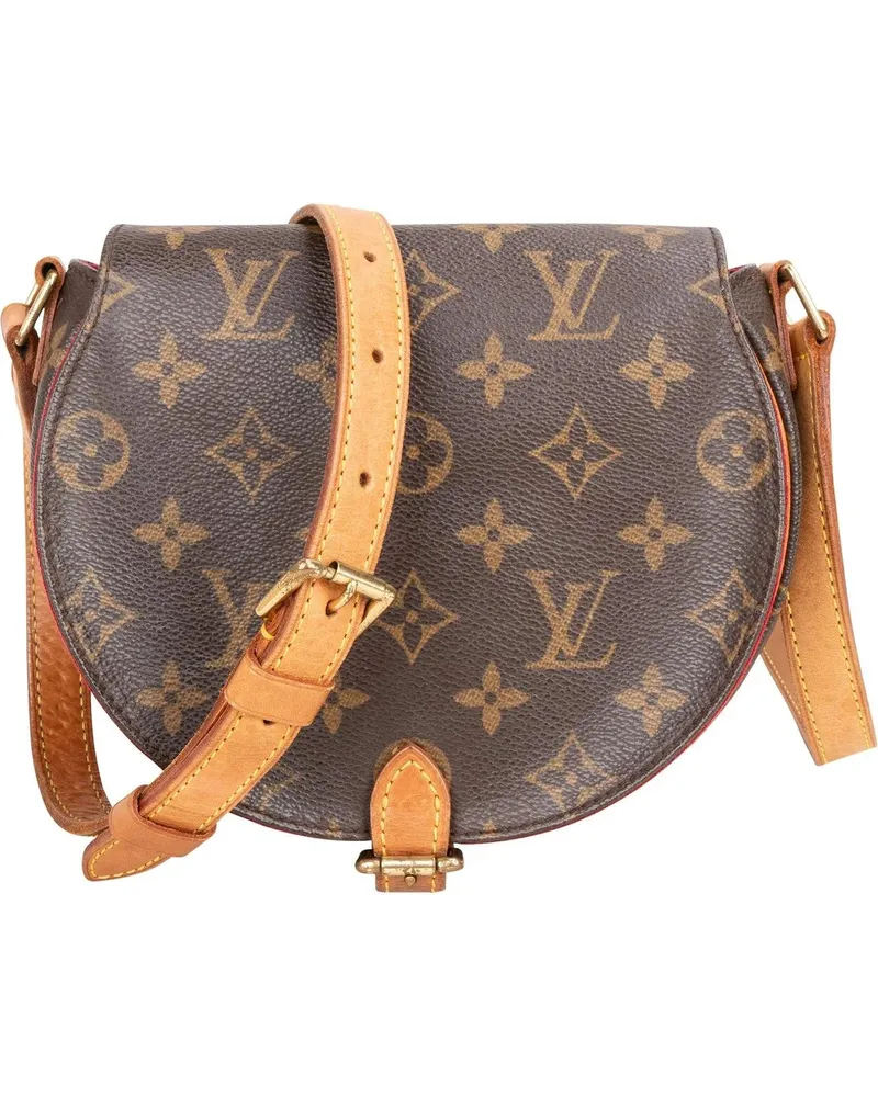 Louis Vuitton Crossbody Bags  Canvas Monogram Tambourine Crossbody braun Braun