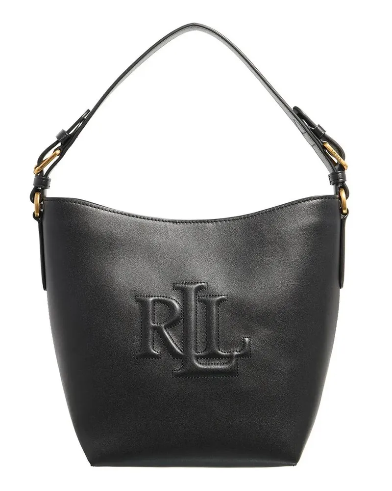 Ralph Lauren Beuteltaschen Witley Md Bk-Bucket Bag-Medium schwarz Schwarz