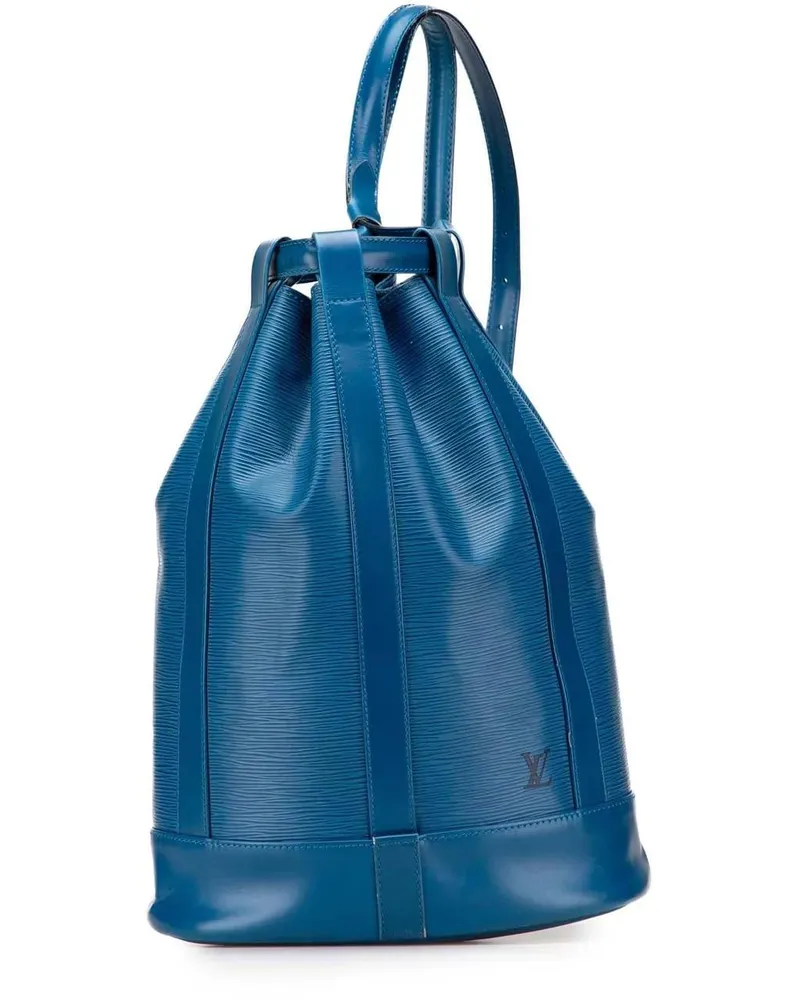 Louis Vuitton Rucksäcke Epi Randonnee PM blau Blau
