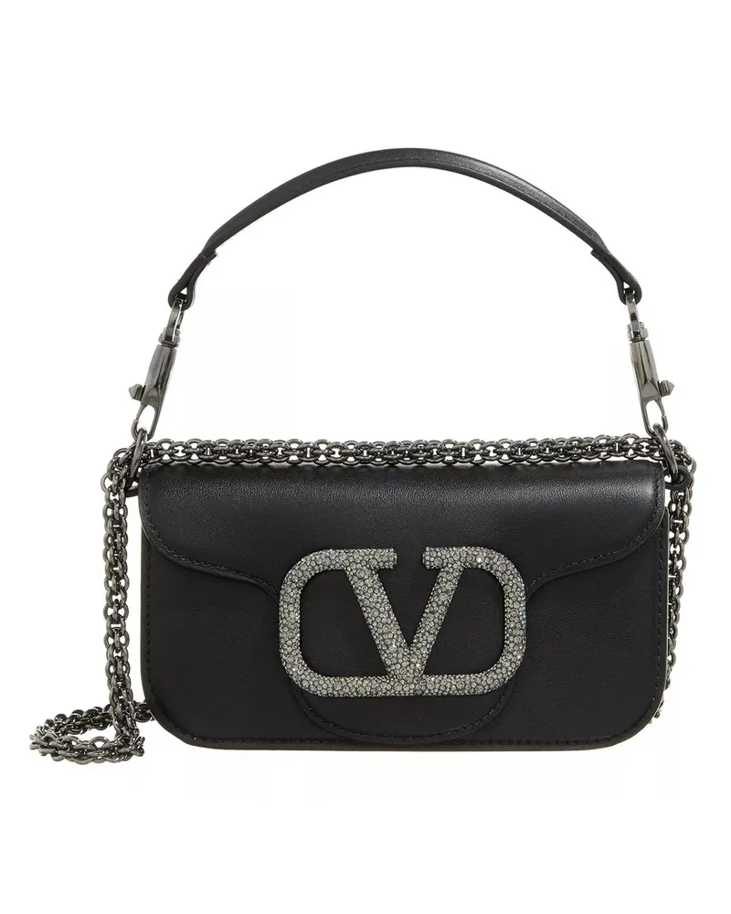 Valentino Garavani Crossbody Bags Loco Small Shoulder Bag For Woman schwarz Schwarz