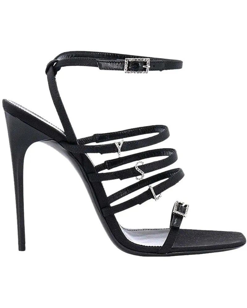 Saint Laurent Sandalen Sandal Black schwarz Schwarz