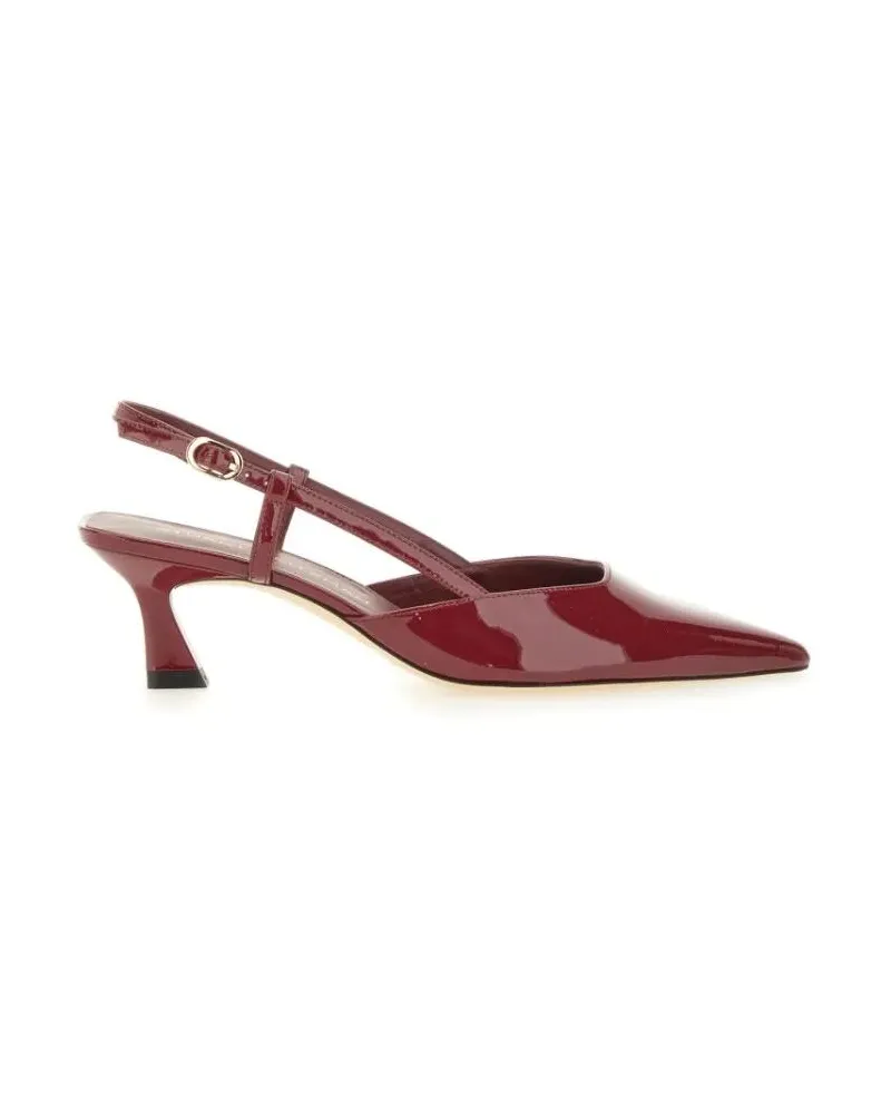 Stuart Weitzman Hohe Schuhe "Vinnie" Slingback rot Rot