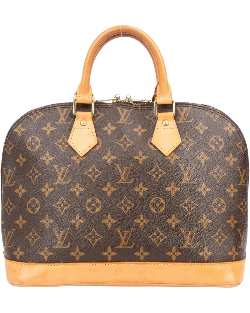 Louis Vuitton Crossbody Bags  Canvas Monogram Alma PM Handbag braun Braun