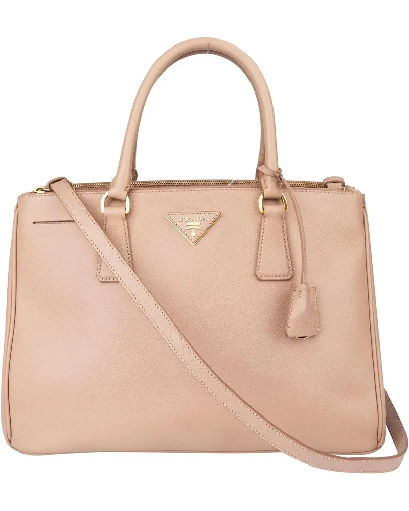 Prada Crossbody Bags  Saffiano Leather Galleria Handbag rosa Gold