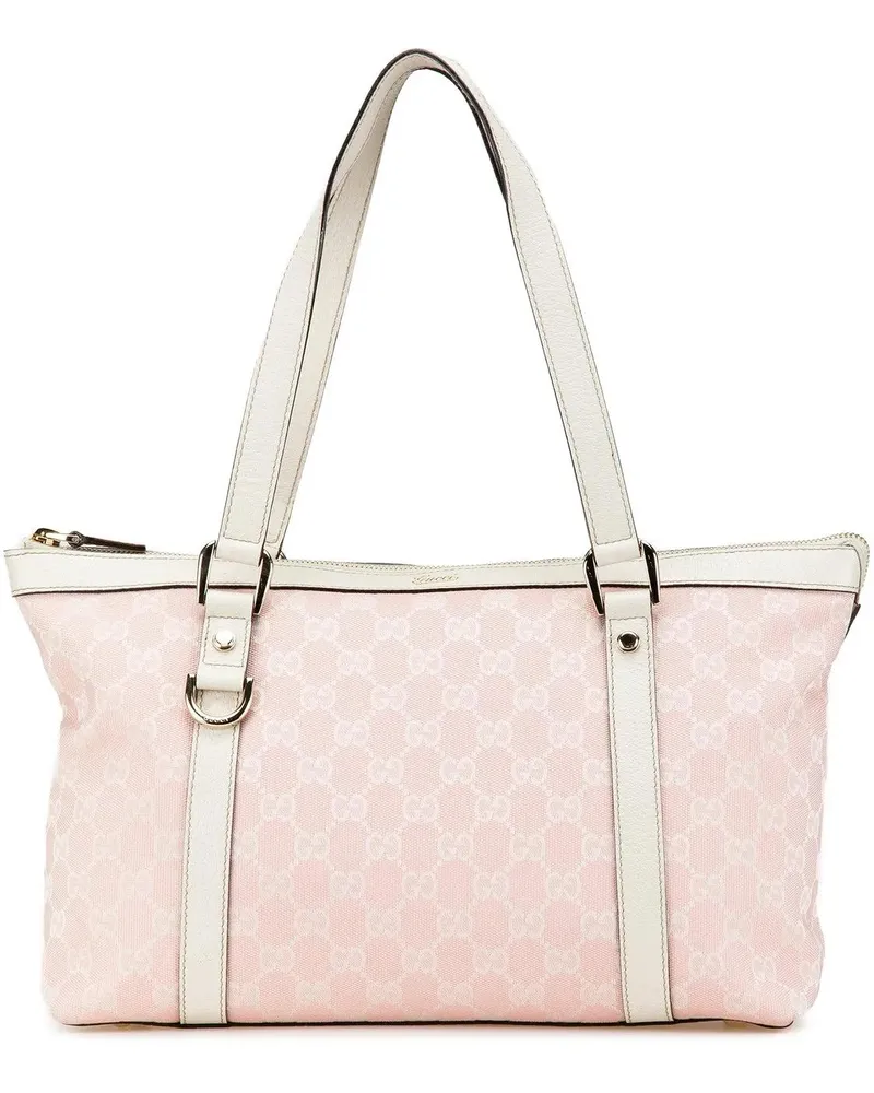 Gucci Shopper GG Canvas Abbey D Ring Tote rosa Gold