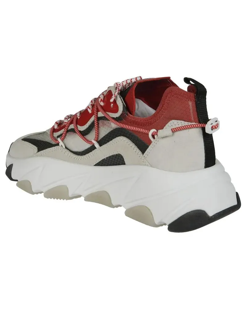ash Low-Top Sneaker Multi-Layered Chunky Sneakers With Sculpted Sole weiß Weiß