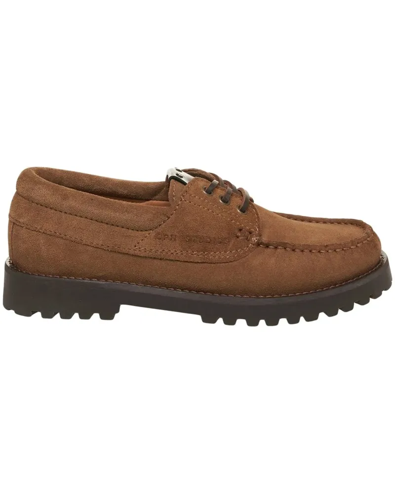 Copenhagen Low-Top Sneaker Lace-up shoes 'CPH616' braun Braun