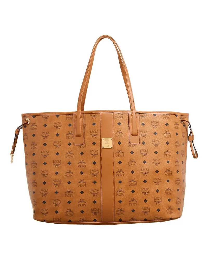 MCM Shopper Liz Vi Shopper Lrg Co, One Size cognacbraun Cognacbraun